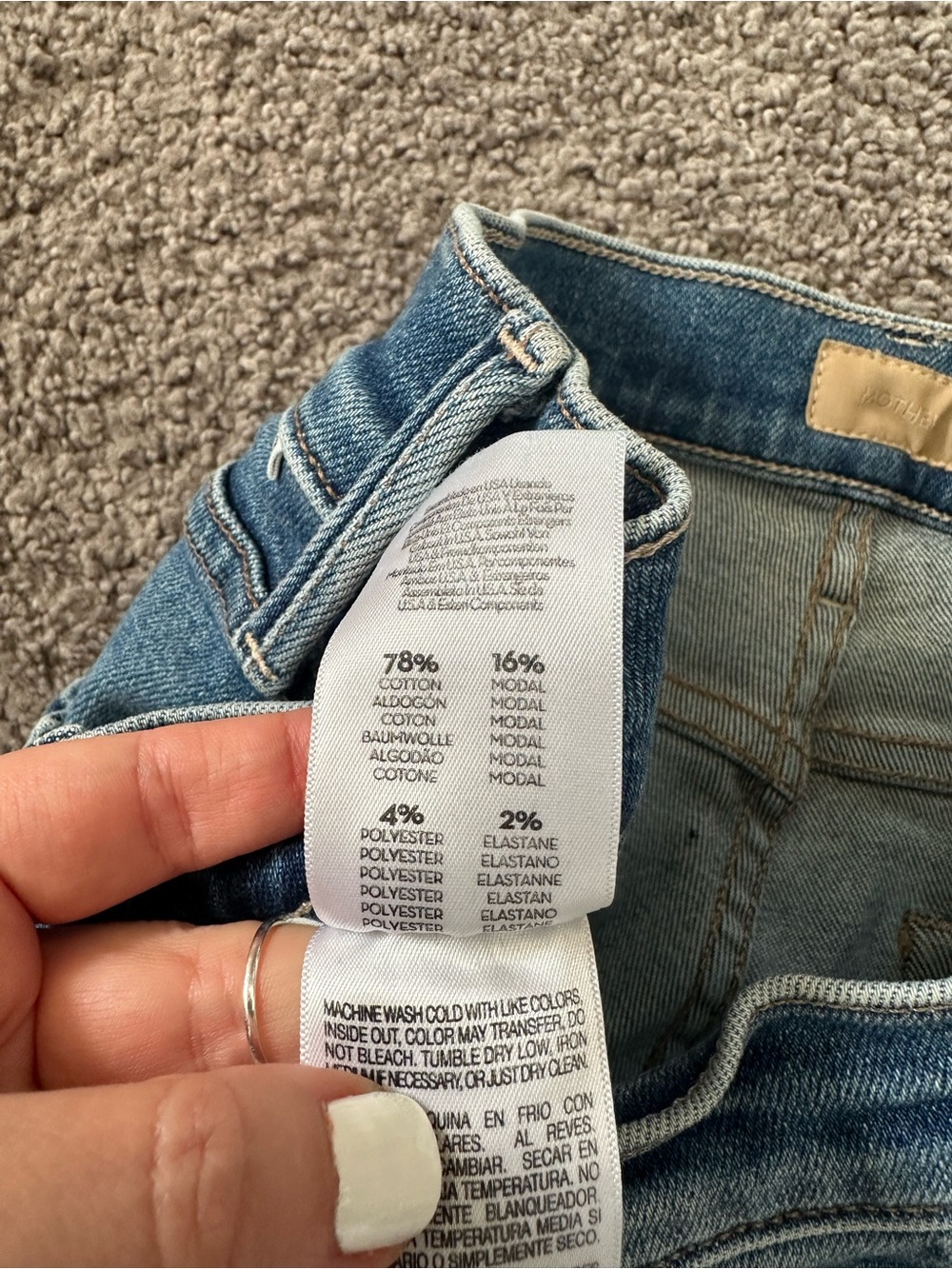MOTHER Rascal Ankle Fray Jeans - Picture 5 of 10